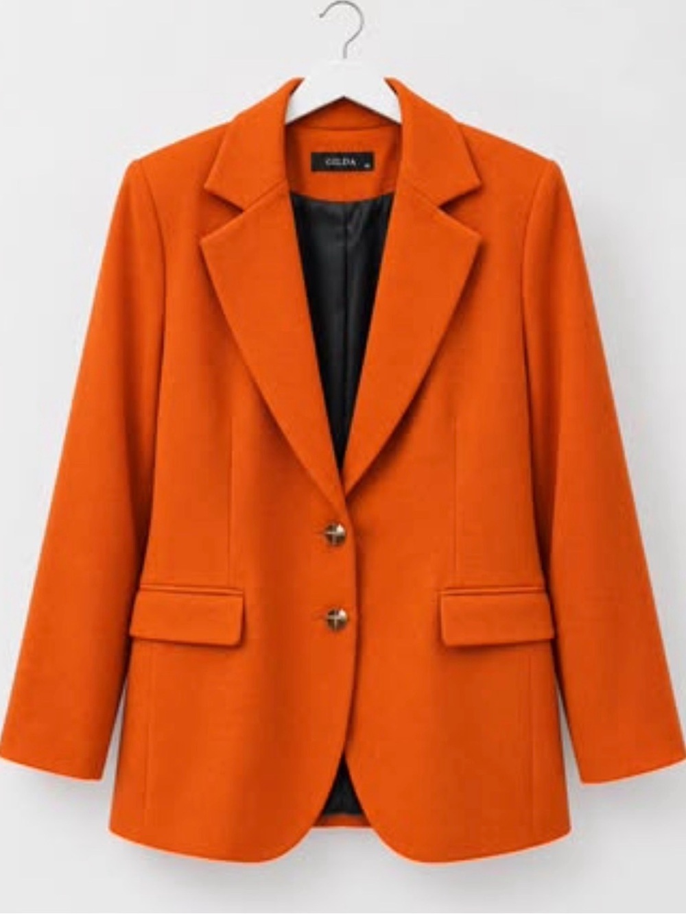Gildan Bright Orange Tailored Blazer